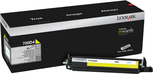 Lexmark Entwicklereinheit 70C0D40 Gelb