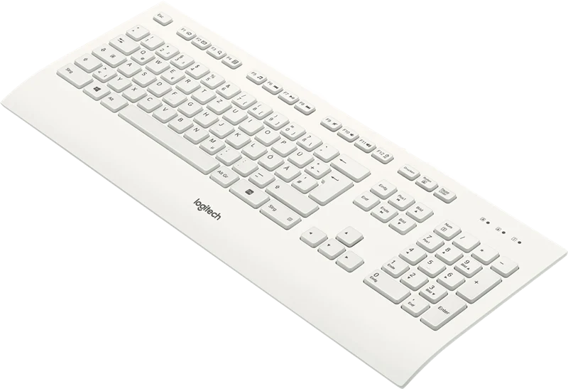 Logitech K280e Tastatur Weiss