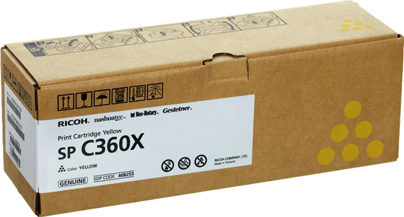 Ricoh SP C360X Gelb Toner