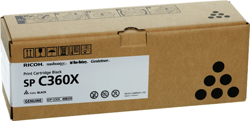 Ricoh SP C360X Schwarz Toner