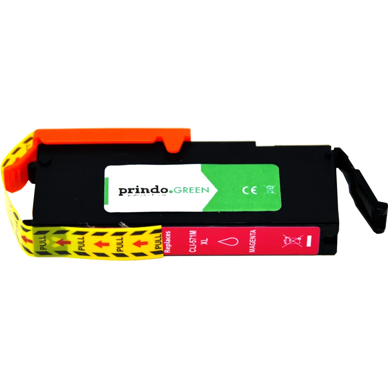 Prindo Green XL Druckerpatrone kompatibel mit Canon CLI-571m XL Magenta