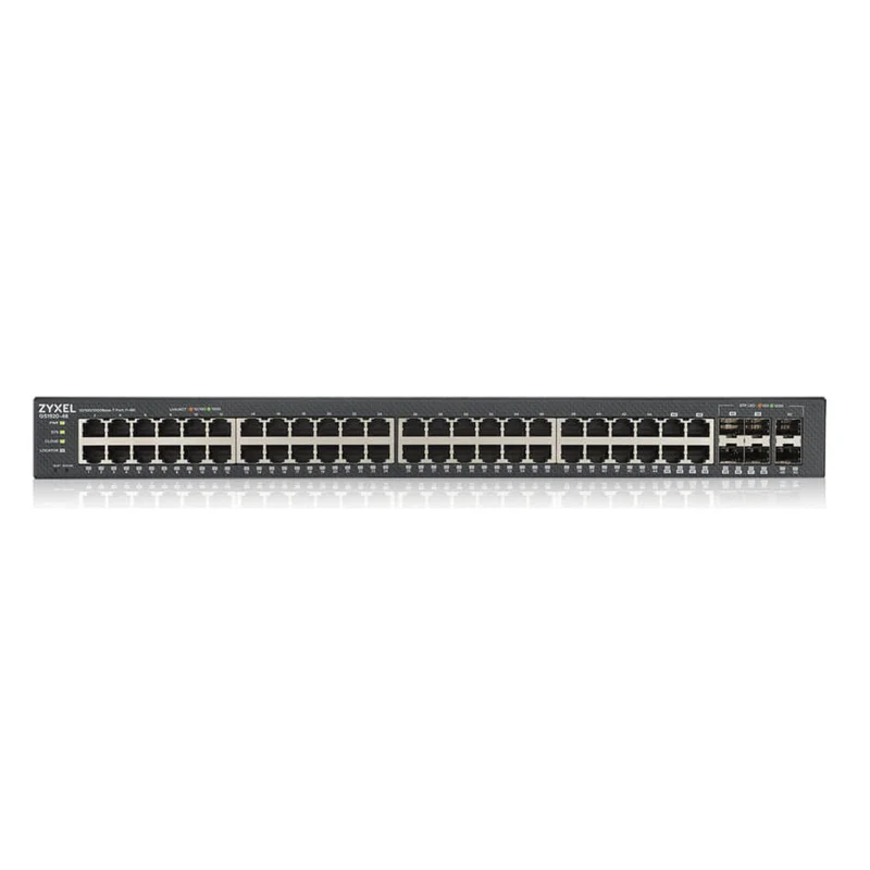 Zyxel GS1920-48V2 Managed Gigabit Ethernet (10/100/1000) Schwarz