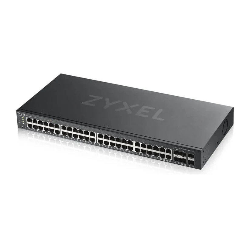 Zyxel GS1920-48V2 Managed Gigabit Ethernet (10/100/1000) Schwarz