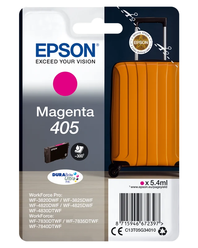 Epson 405 Magenta Druckerpatrone C13T05G34010