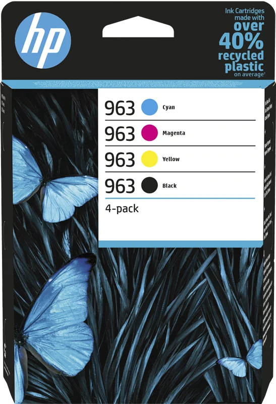 HP 963 Multipack Schwarz/Cyan/Magenta/Gelb