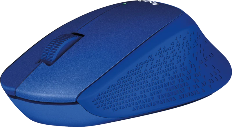 Logitech M330 Silent Plus Maus Blau