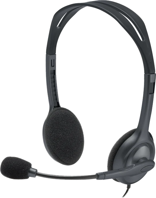 Logitech Headset H111 Schwarz