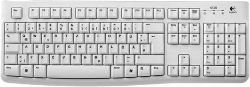 Logitech K120 Tastatur Weiss