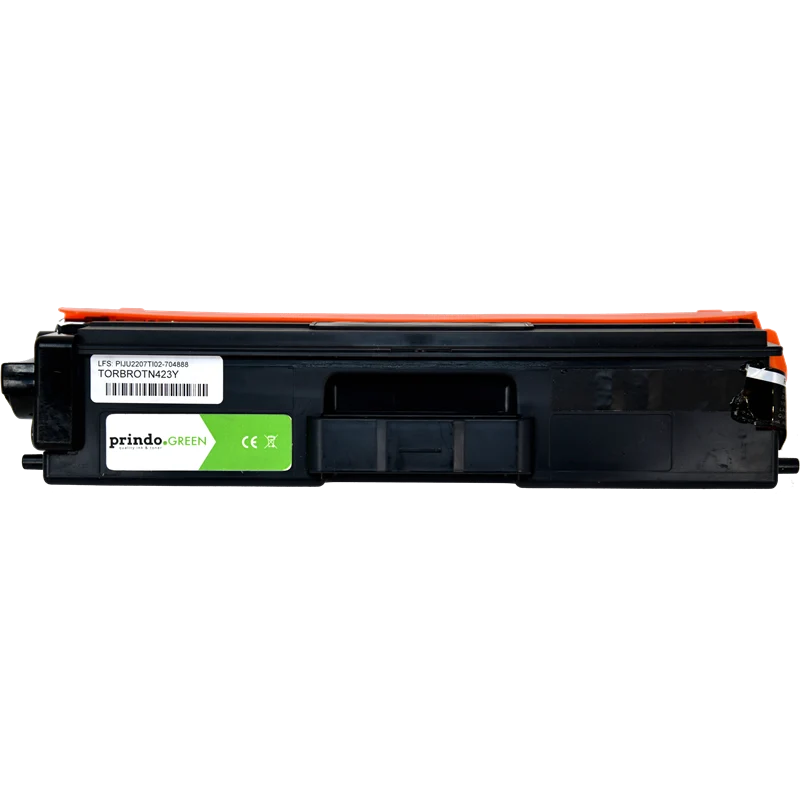 Prindo Green XL Toner kompatibel mit Brother TN-423Y Gelb
