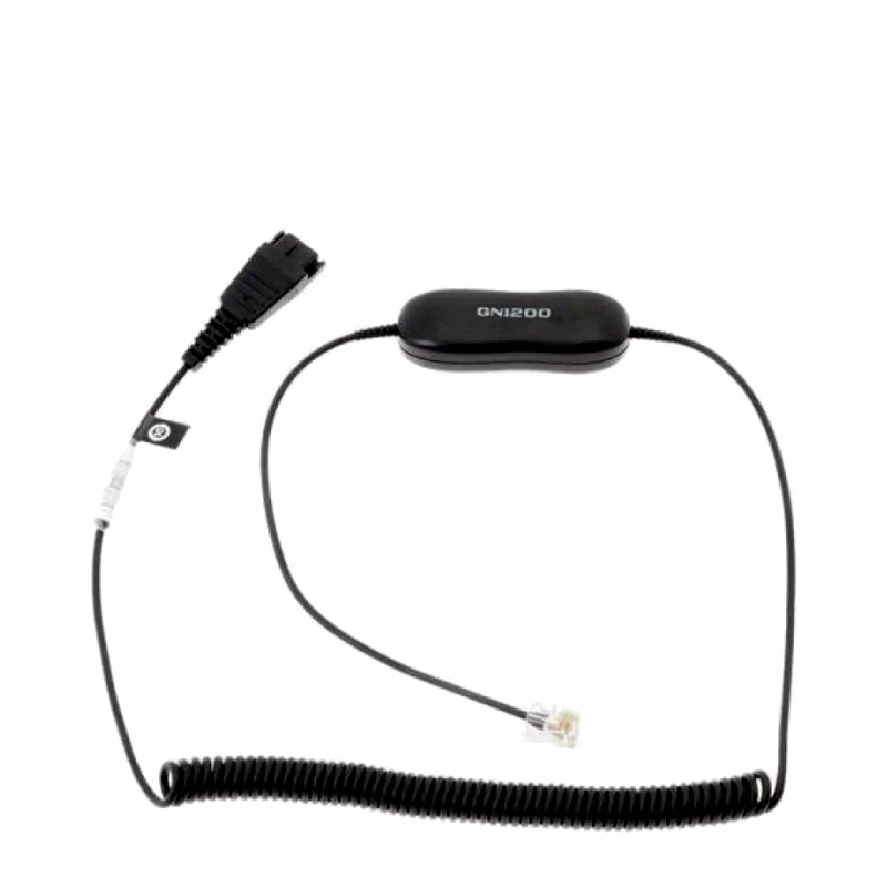 Jabra GN1200 CC Smart Cord Schwarz