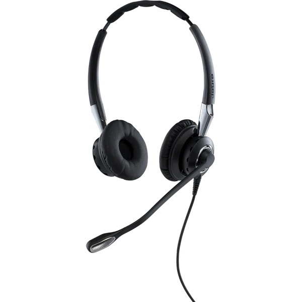 Jabra BIZ 2400 II Duo, NC Headset Schwarz