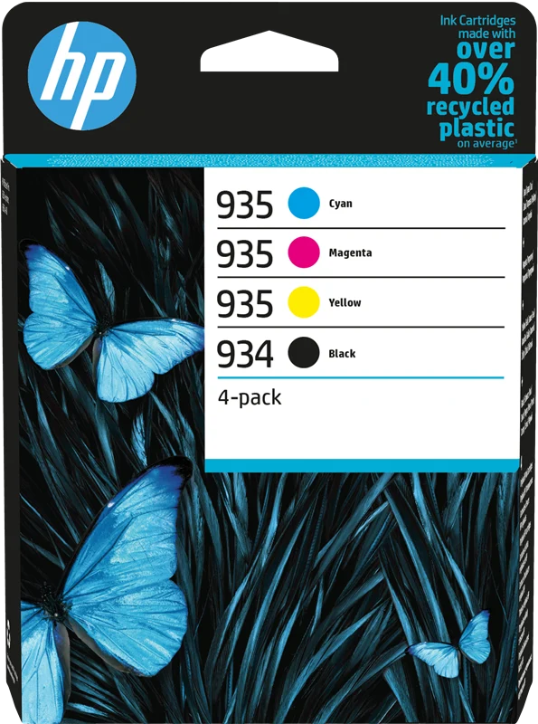 HP 934/935 Multipack Schwarz/Cyan/Magenta/Gelb