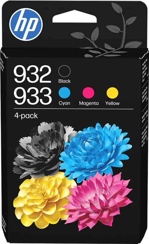 HP 932/933 Multipack Schwarz/Cyan/Magenta/Gelb
