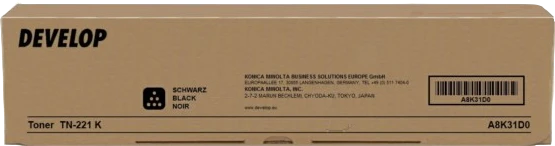 Develop TN-221K Schwarz Toner