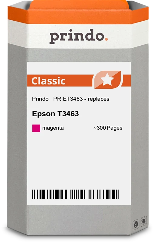 Prindo Classic Druckerpatrone kompatibel mit Epson 34 Magenta