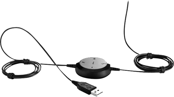 Jabra Evolve 20 Headset Schwarz