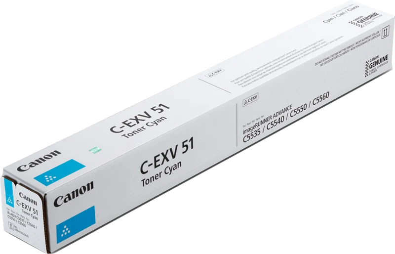 Canon C-EXV51c Cyan Toner