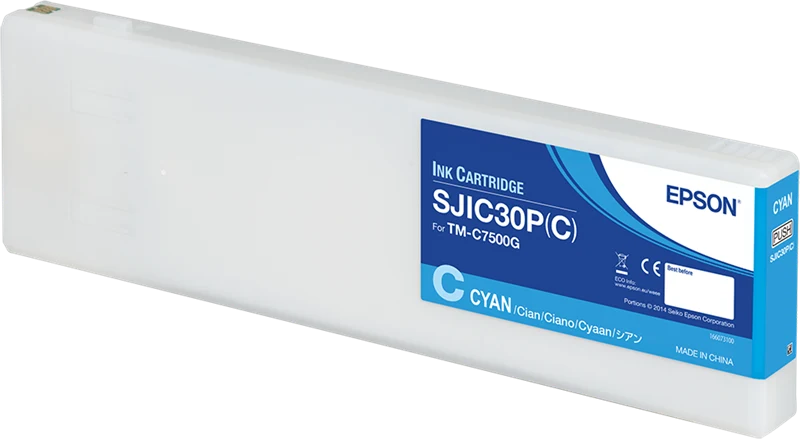 Epson SJIC30P-C Cyan Druckerpatrone C33S020640