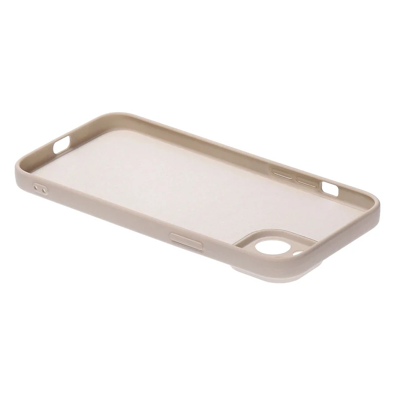 Mobilize Protection Pack iPhone 15 Plus Silikon Case creme und Displayschutz