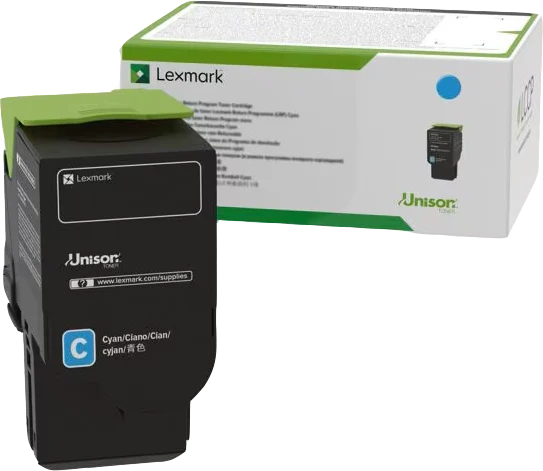Lexmark 78C2XCE Cyan Toner