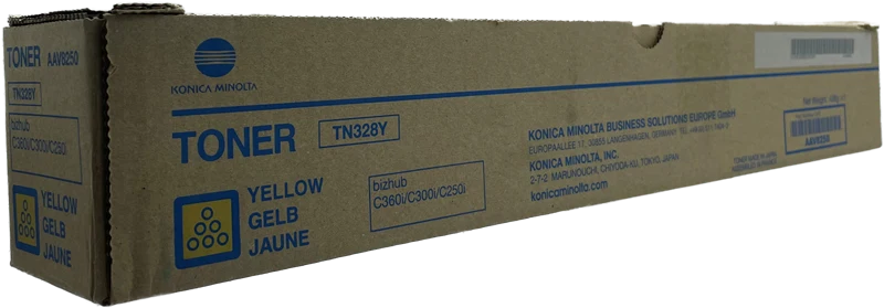 Konica Minolta TN328Y Gelb Toner