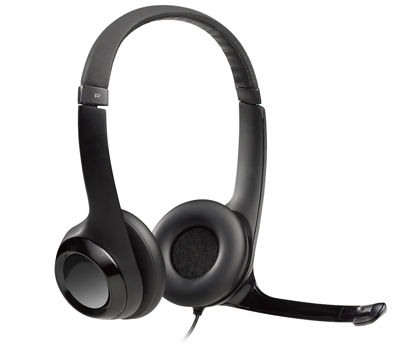 Logitech Headset H390 Schwarz