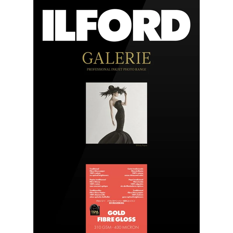 Ilford GALERIE Prestige Gold Fibre Gloss A3+ 25 Blatt
