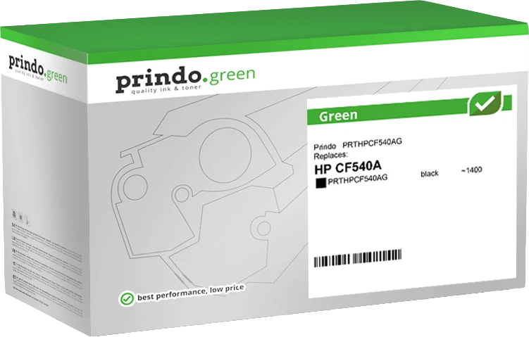 Prindo Green Toner kompatibel mit HP 203A Schwarz