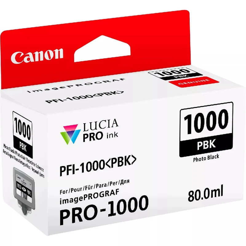 Canon PFI-1000 Photo Schwarz für imagePROGRAF PRO-1000
