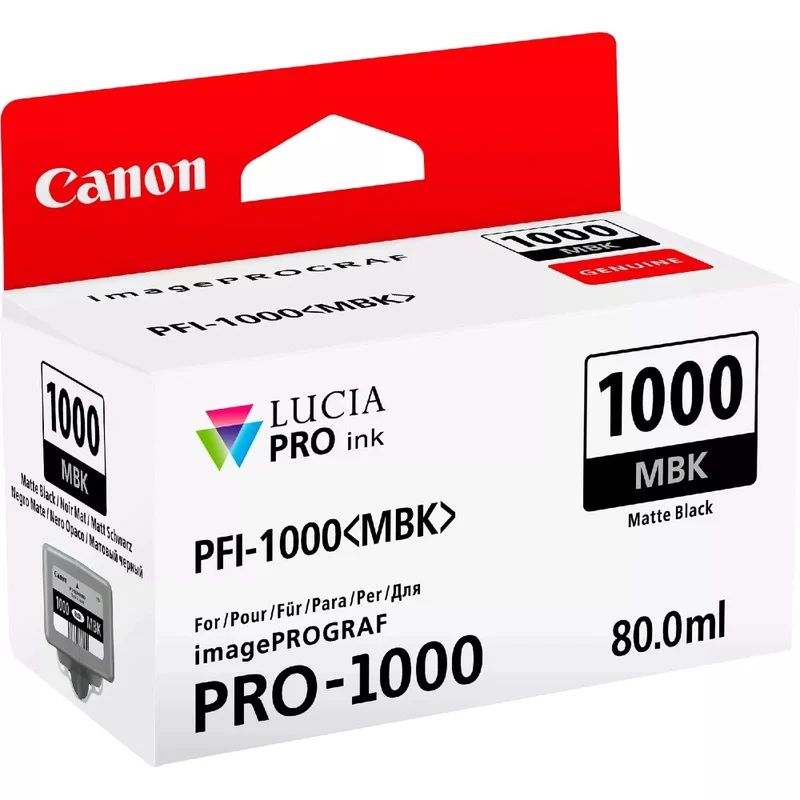 Canon PFI-1000 Matte Schwarz für imagePROGRAF PRO-1000