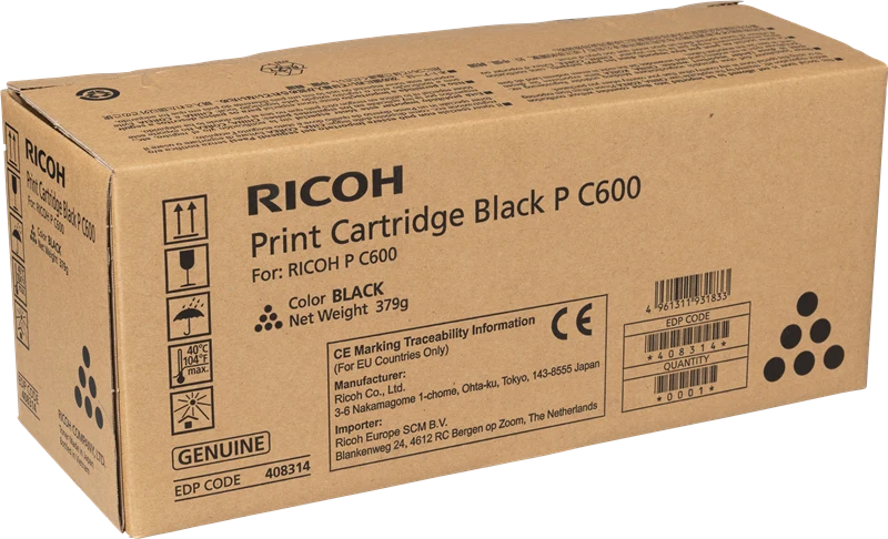 Ricoh P C600BK Schwarz Toner