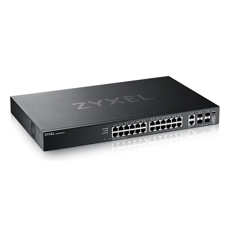 Zyxel XGS2220-30 Managed L3 Gigabit Ethernet (10/100/1000) Schwarz