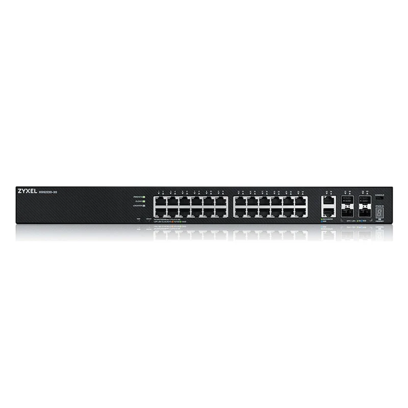 Zyxel XGS2220-30 Managed L3 Gigabit Ethernet (10/100/1000) Schwarz