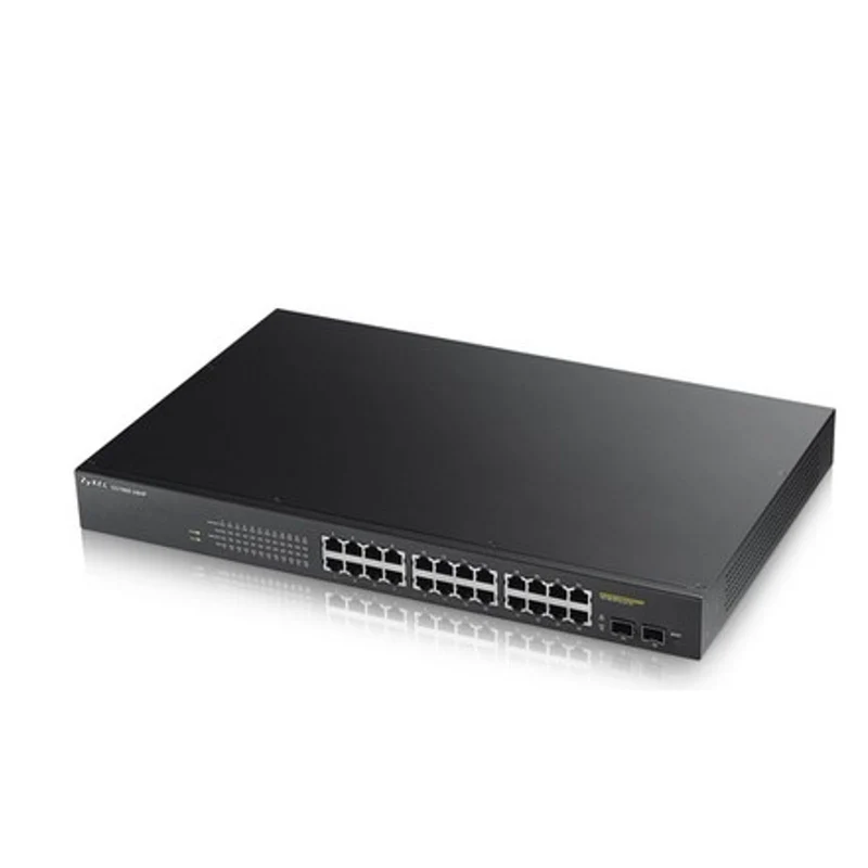 Zyxel GS1900-24HP Managed Gigabit Ethernet (10/100/1000) 1U Schwarz