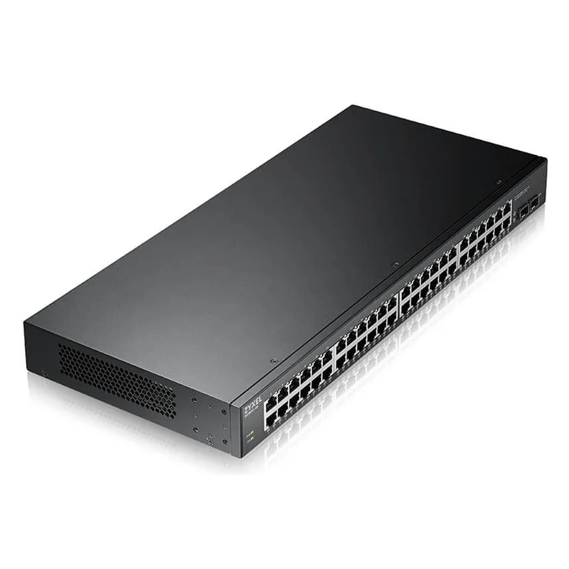 Zyxel GS1900-48HPv2 Managed L2 Gigabit Ethernet (10/100/1000) Power over Ethernet (PoE) Schwarz