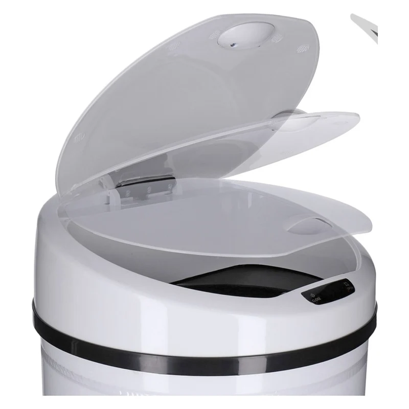 TP Sensor Mülleimer 40 L weiß rund