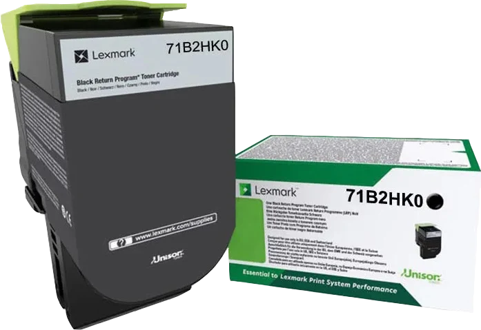 Lexmark 71B2HK0 Schwarz Toner