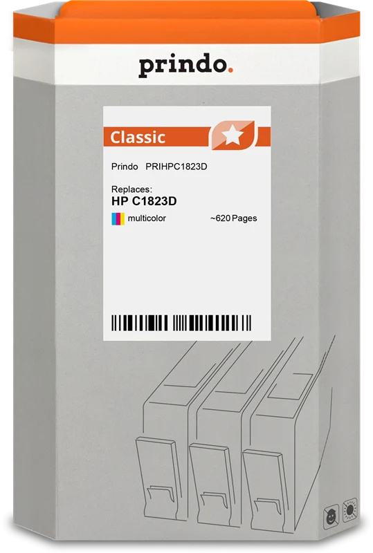 Prindo Classic Druckerpatrone kompatibel mit HP 23 mehrere Farben