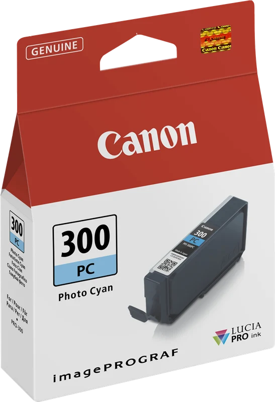 Canon PFI-300pc Photo Cyan Druckerpatrone 4197C001