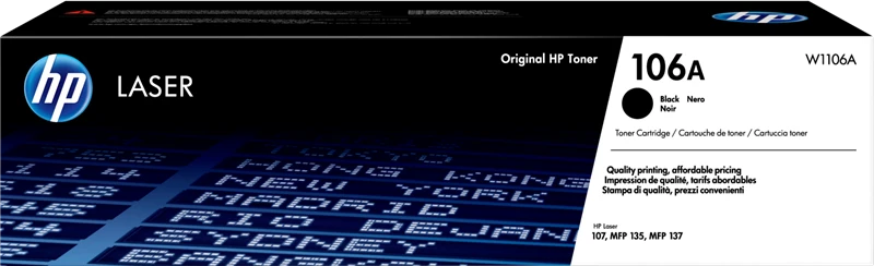 HP 106A Schwarz Toner
