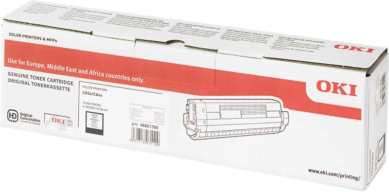 OKI 46861308 Schwarz Toner