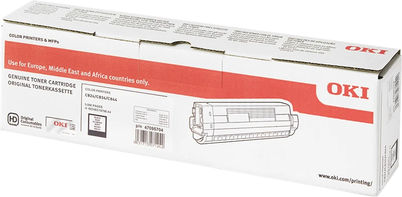 OKI 47095704 Schwarz Toner