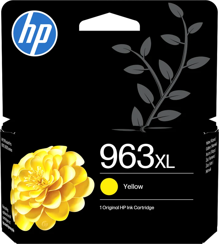 HP 963 XL Gelb Druckerpatrone 3JA29AE