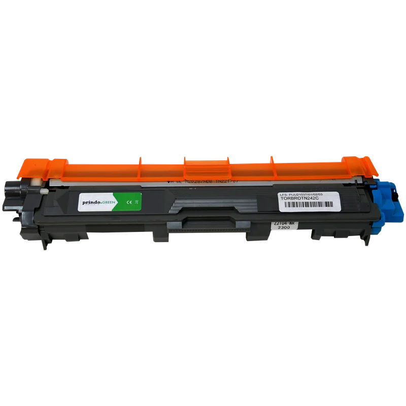 Prindo Green Toner kompatibel mit Brother TN-242C Cyan