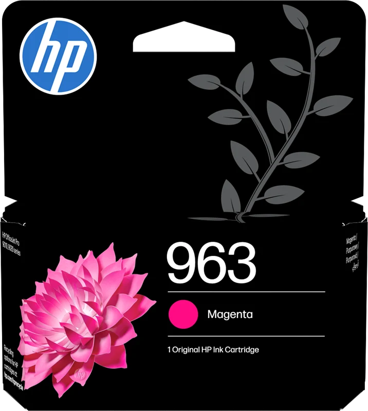 HP 963 Magenta Druckerpatrone 3JA24AE