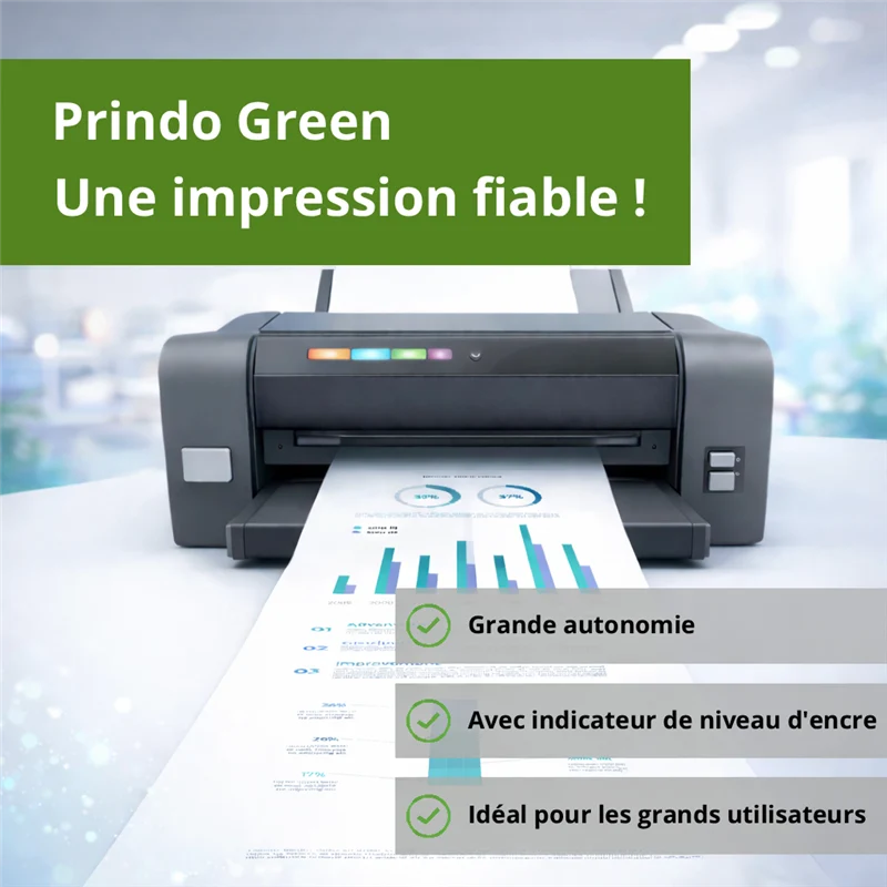 Prindo Green Toner kompatibel mit Brother TN-241M Magenta