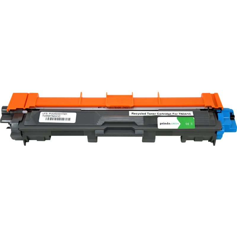 Prindo Green Toner kompatibel mit Brother TN-241C Cyan