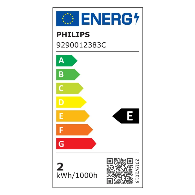Philips 25W B35 E14 Filament-Kerzenlampe transparent