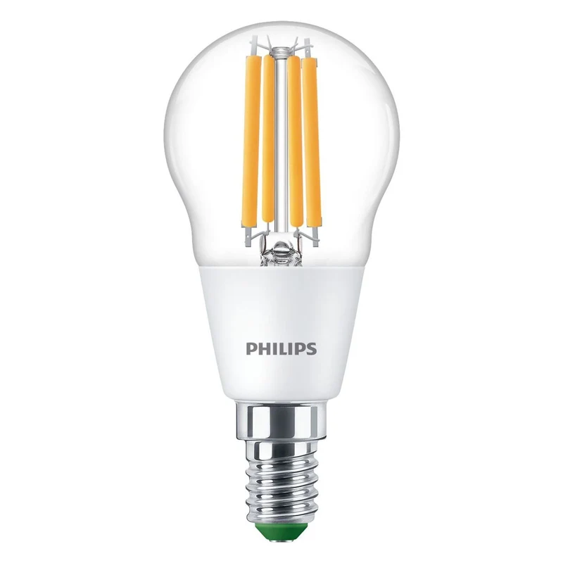 Philips 40W P45 E14 LED Filament Lampe transparent