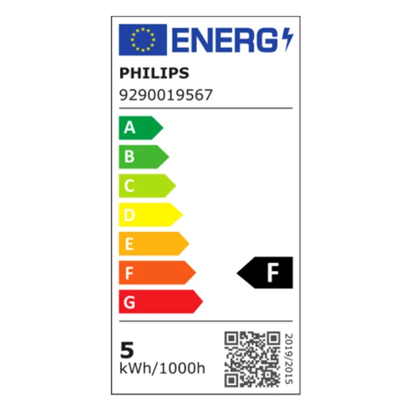 Philips 40W T25 E14 LED Filament LED-Lampe schmal 4,5W wie 40W warmweiß